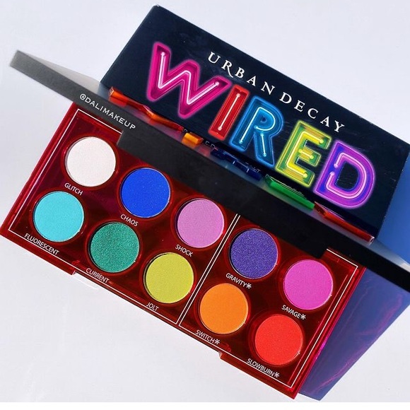 Urban Decay Wired Neon Eyeshadow Palette Pressed Pigments BNIB - Picture 1 of 16